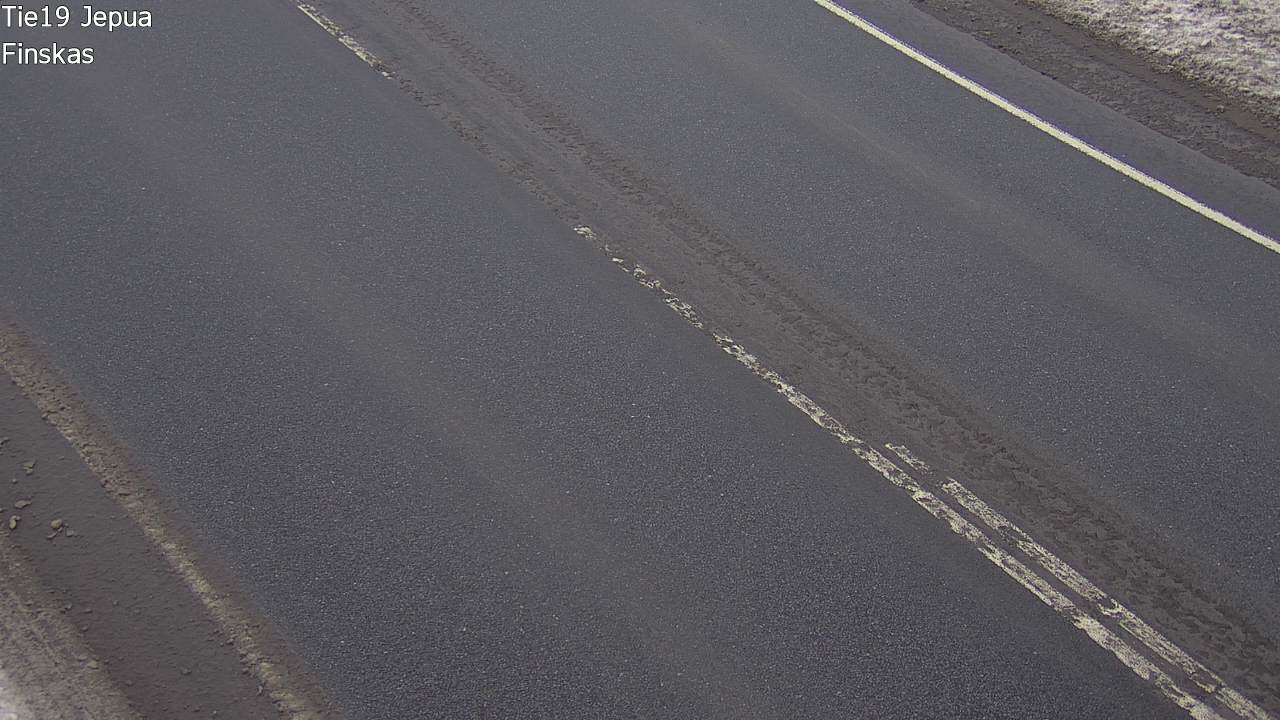 Weather Camera Image Road 19 Jepua, Uusikaarlepyy, Pohjanmaa