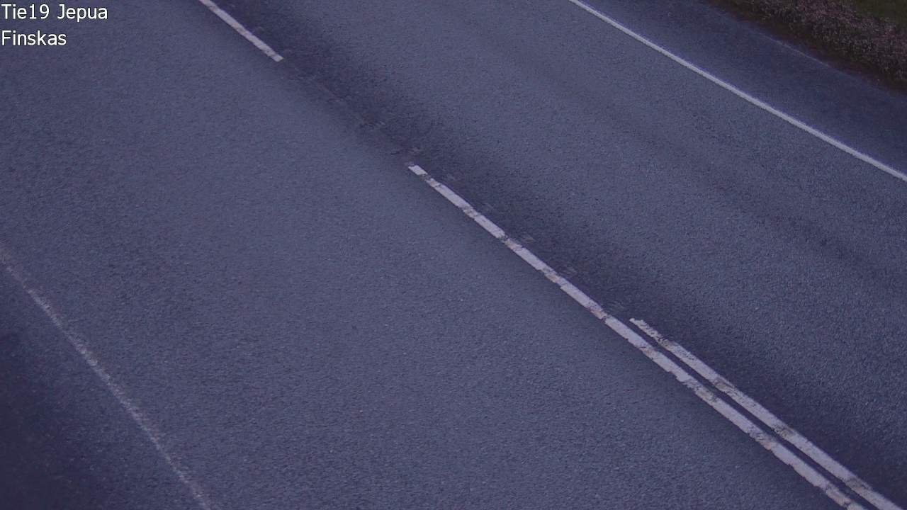 Weather Camera Image Väg 19 Jeppo, Uusikaarlepyy, Pohjanmaa