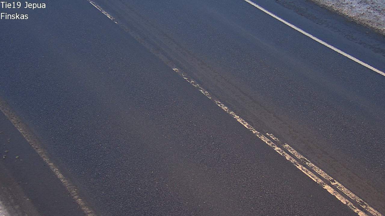Weather Camera Image Road 19 Jepua, Uusikaarlepyy, Pohjanmaa