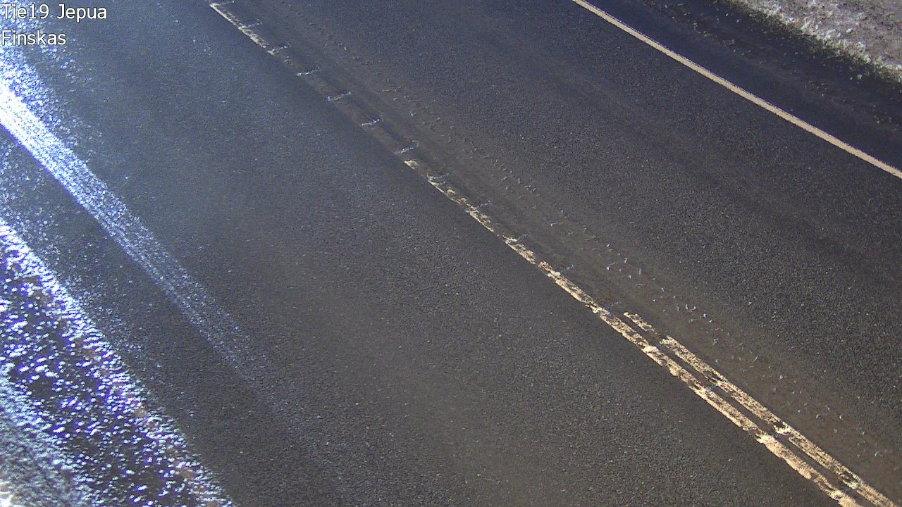 Weather Camera Image Road 19 Jepua, Uusikaarlepyy, Pohjanmaa