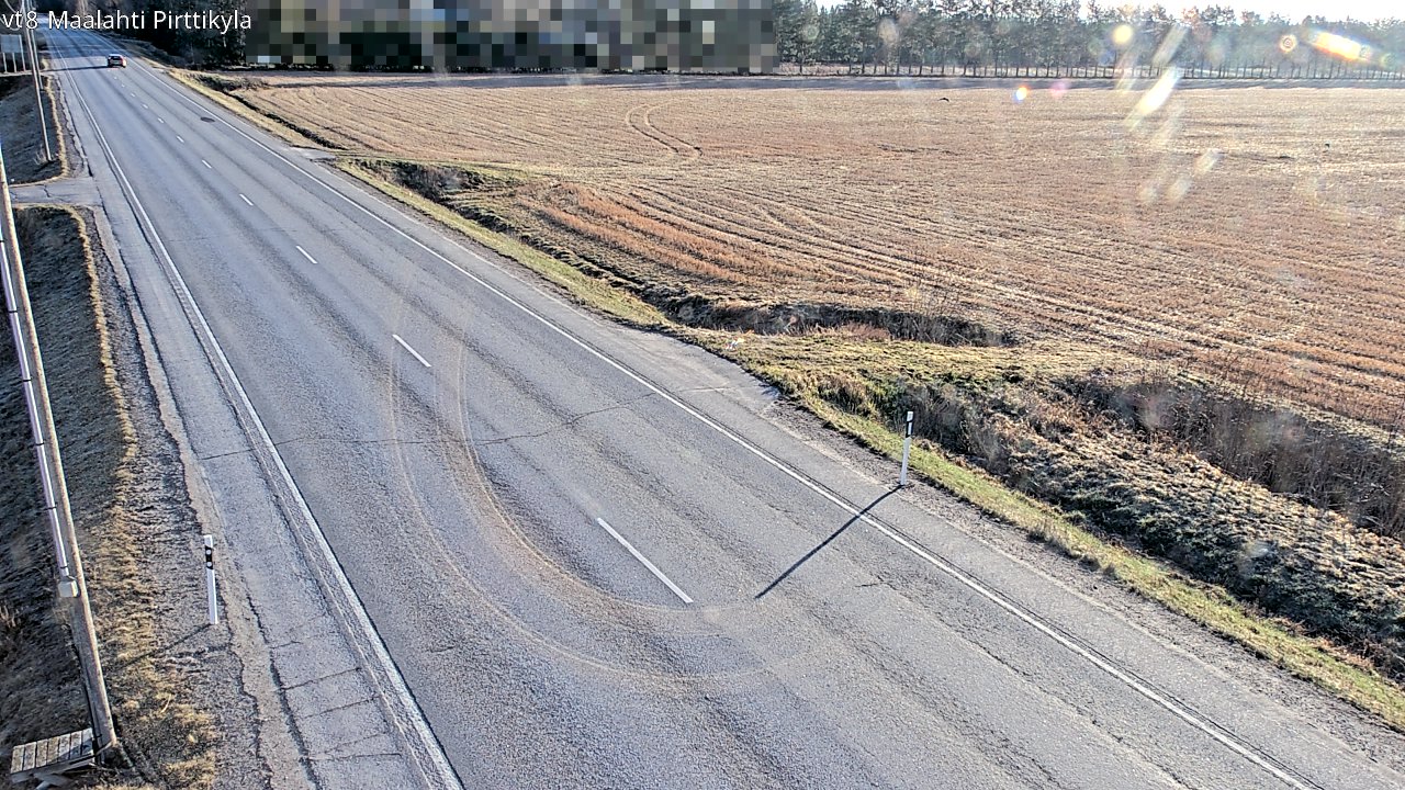 Kelikamerat Kuva Tie 8 Maalahti, Pirttikylä, Maalahti, Pohjanmaa