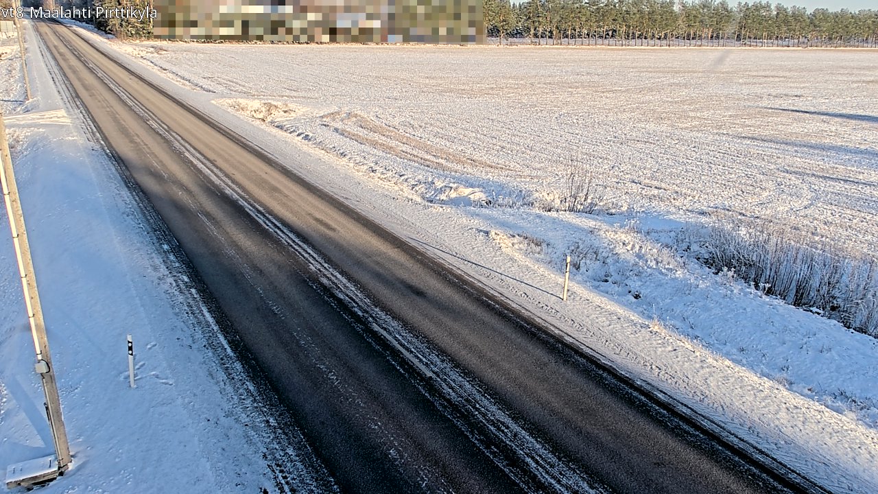 Weather Camera Image Väg 8 Malax, Pörtom, Maalahti, Pohjanmaa