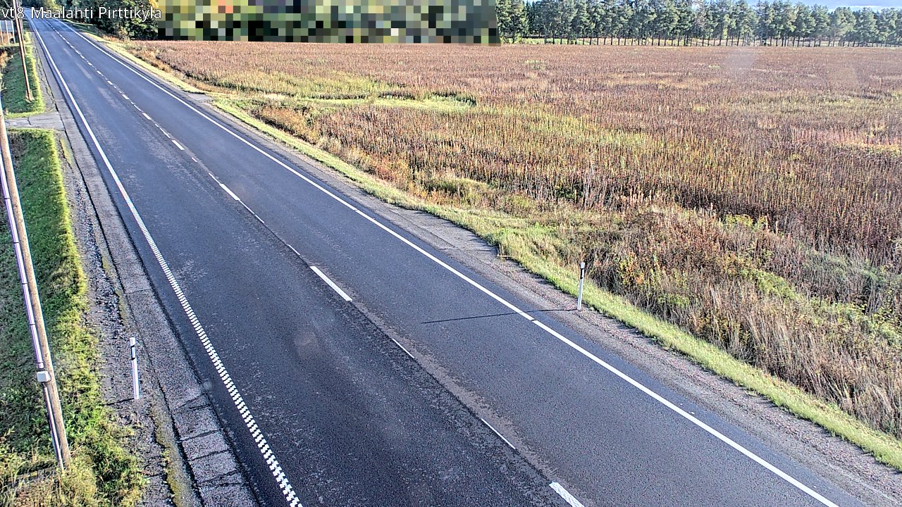Weather Camera Image Road 8 Maalahti, Pirttikylä, Maalahti, Pohjanmaa