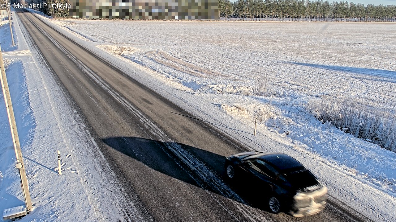 Weather Camera Image Väg 8 Malax, Pörtom, Maalahti, Pohjanmaa