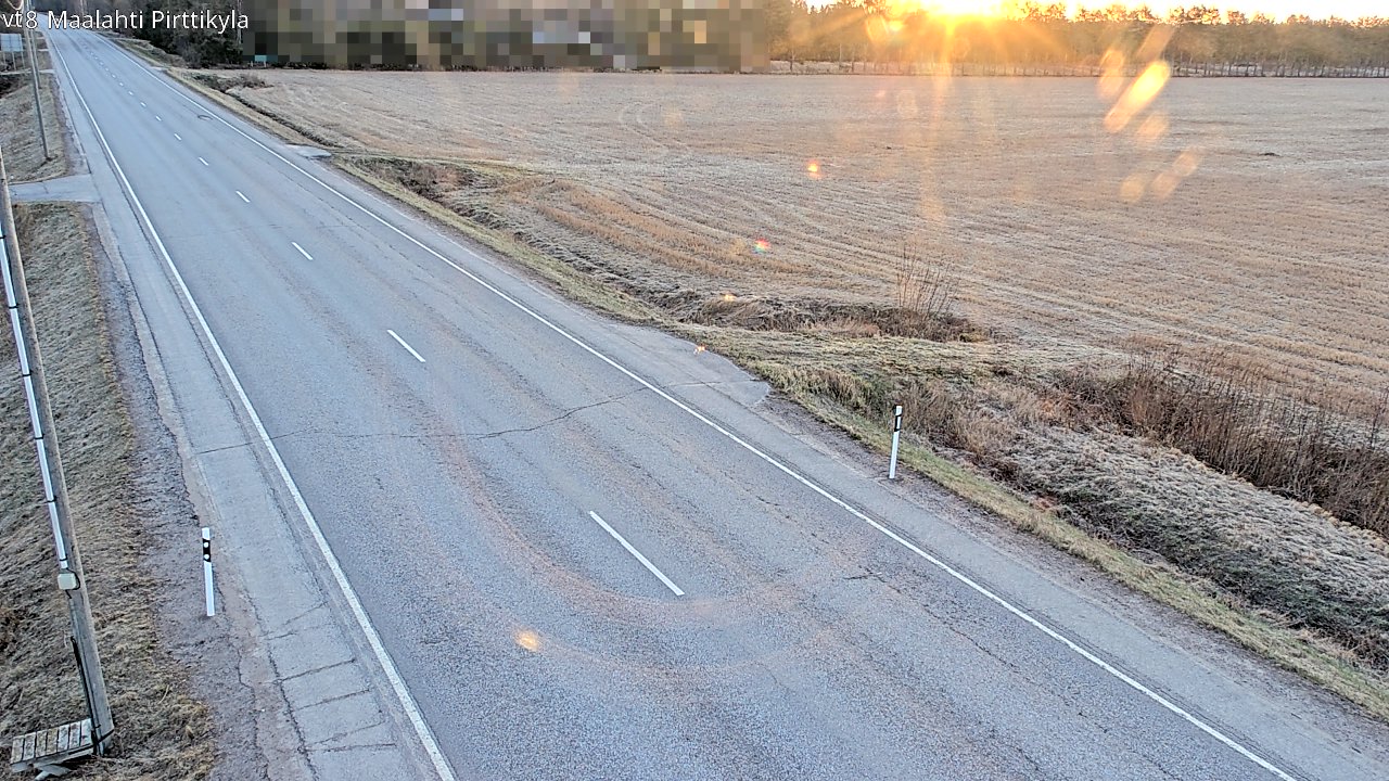 Kelikamerat Kuva Tie 8 Maalahti, Pirttikylä, Maalahti, Pohjanmaa