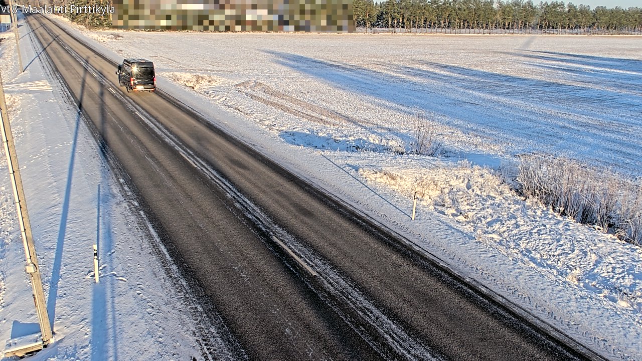 Weather Camera Image Väg 8 Malax, Pörtom, Maalahti, Pohjanmaa