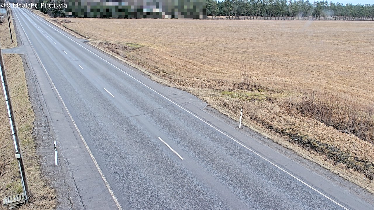 Weather Camera Image Road 8 Maalahti, Pirttikylä, Maalahti, Pohjanmaa