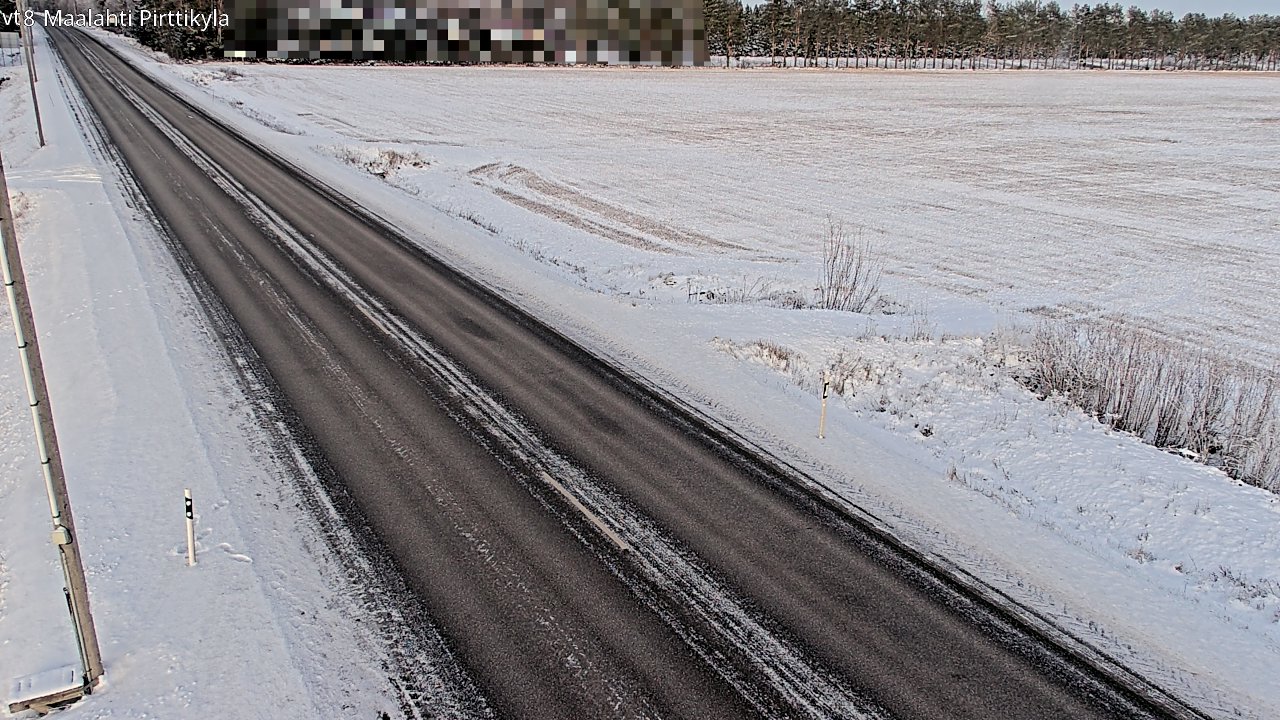 Weather Camera Image Väg 8 Malax, Pörtom, Maalahti, Pohjanmaa