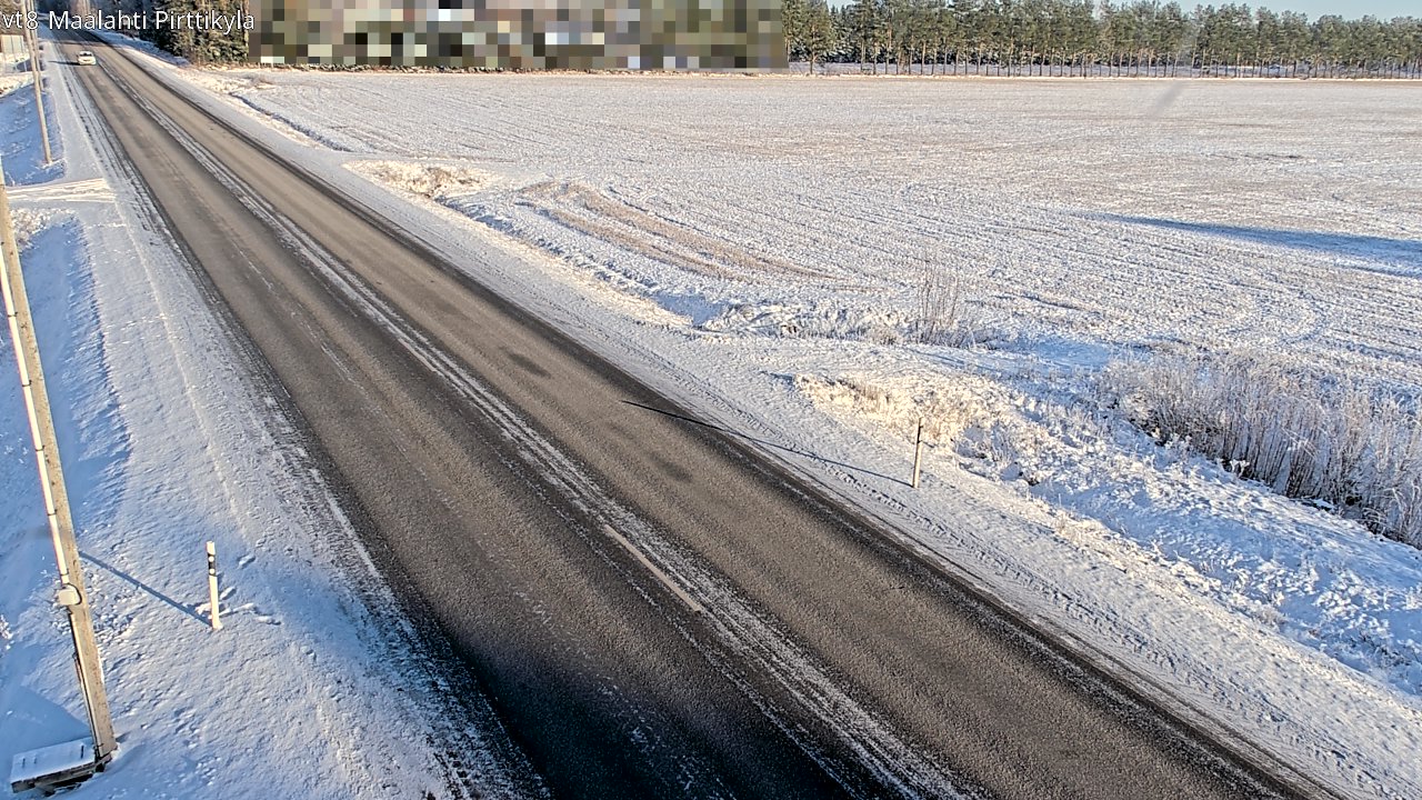 Weather Camera Image Väg 8 Malax, Pörtom, Maalahti, Pohjanmaa