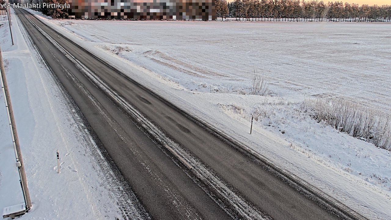 Weather Camera Image Road 8 Maalahti, Pirttikylä, Maalahti, Pohjanmaa