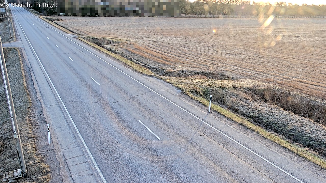 Kelikamerat Kuva Tie 8 Maalahti, Pirttikylä, Maalahti, Pohjanmaa