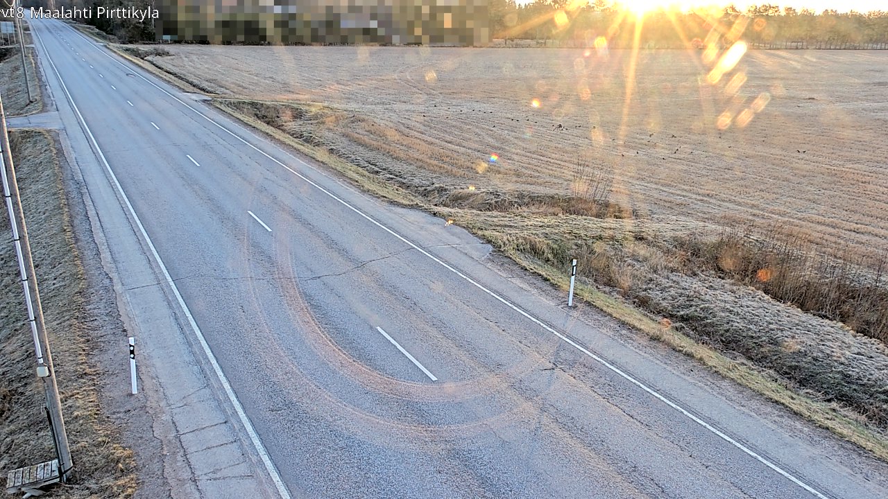 Kelikamerat Kuva Tie 8 Maalahti, Pirttikylä, Maalahti, Pohjanmaa