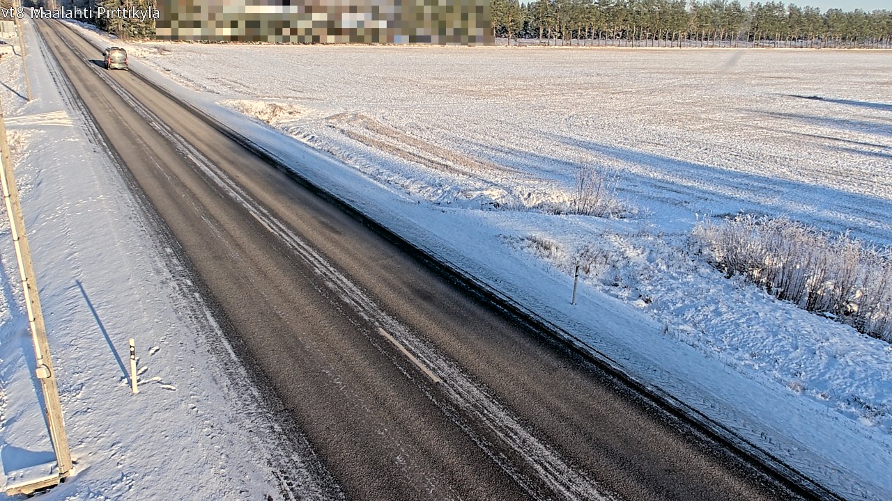 Weather Camera Image Väg 8 Malax, Pörtom, Maalahti, Pohjanmaa