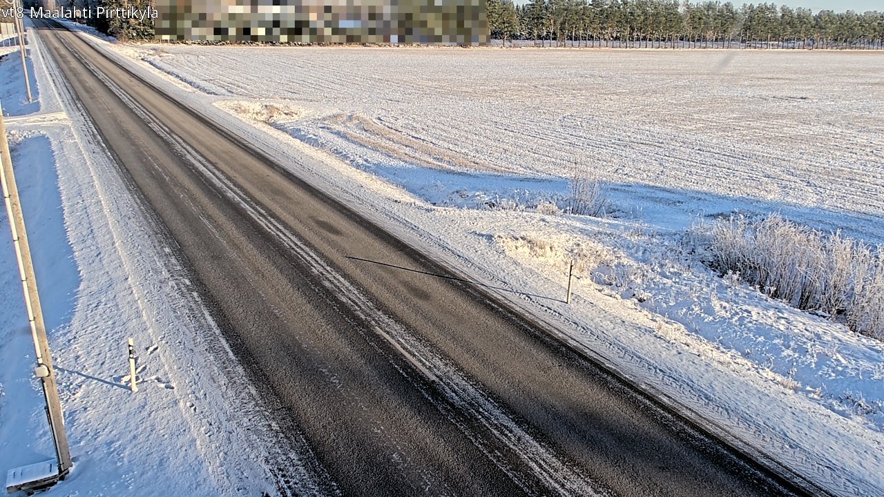 Weather Camera Image Road 8 Maalahti, Pirttikylä, Maalahti, Pohjanmaa