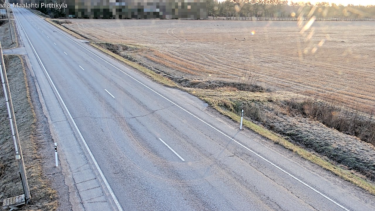 Kelikamerat Kuva Tie 8 Maalahti, Pirttikylä, Maalahti, Pohjanmaa