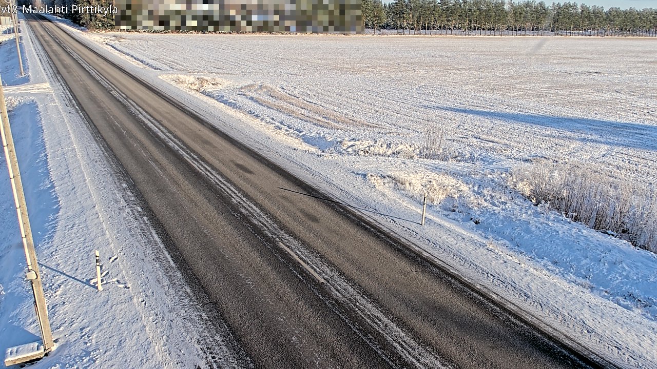 Weather Camera Image Väg 8 Malax, Pörtom, Maalahti, Pohjanmaa