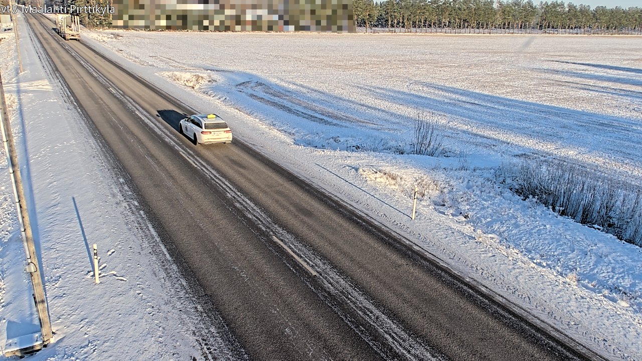 Weather Camera Image Väg 8 Malax, Pörtom, Maalahti, Pohjanmaa