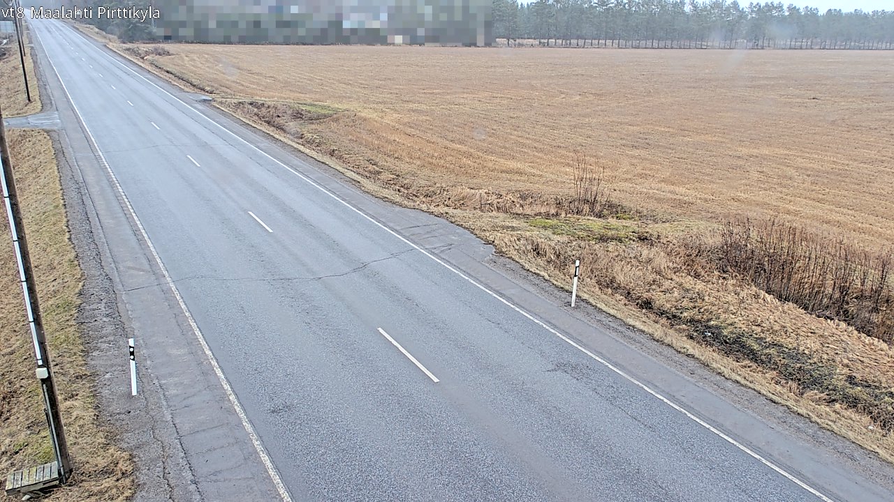 Weather Camera Image Väg 8 Malax, Pörtom, Maalahti, Pohjanmaa