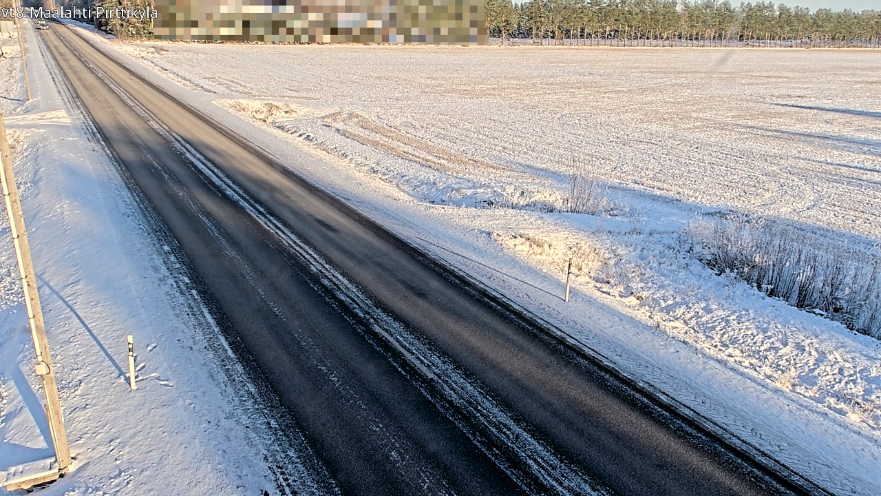 Weather Camera Image Väg 8 Malax, Pörtom, Maalahti, Pohjanmaa