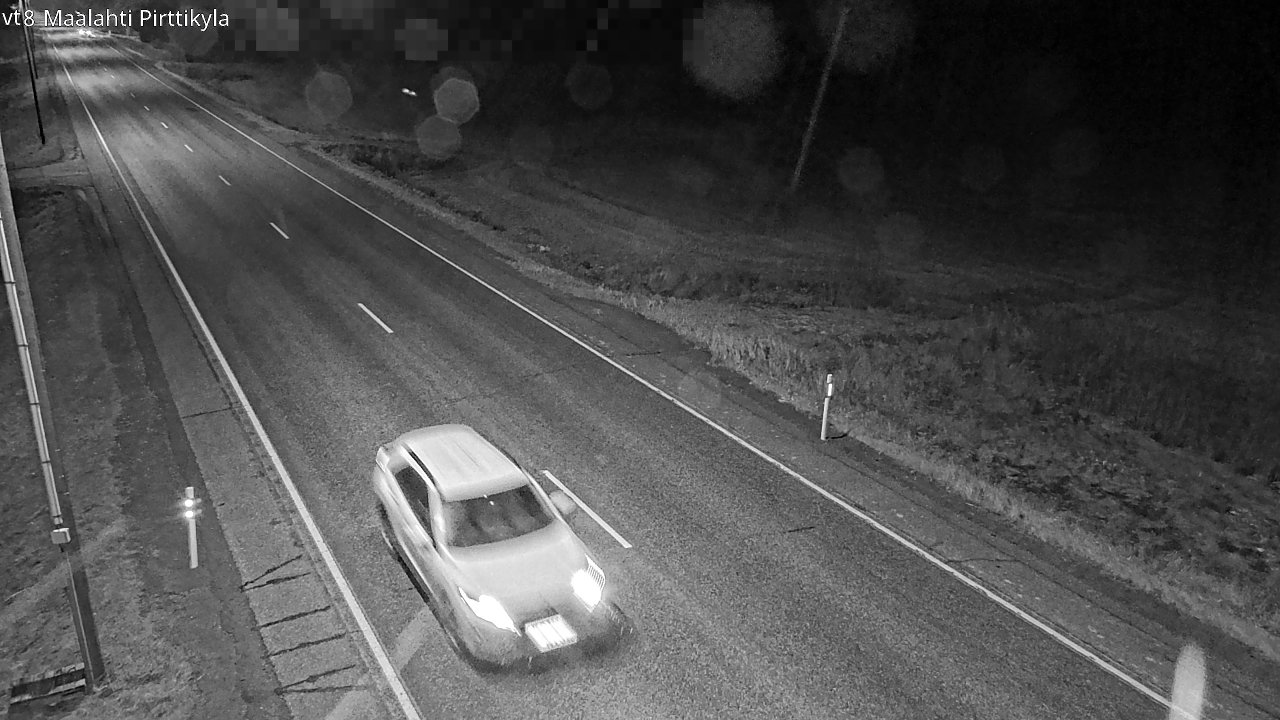 Weather Camera Image Väg 8 Malax, Pörtom, Maalahti, Pohjanmaa
