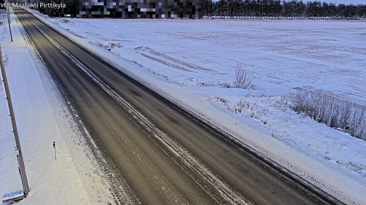 Weather Camera Image Väg 8 Malax, Pörtom, Maalahti, Pohjanmaa