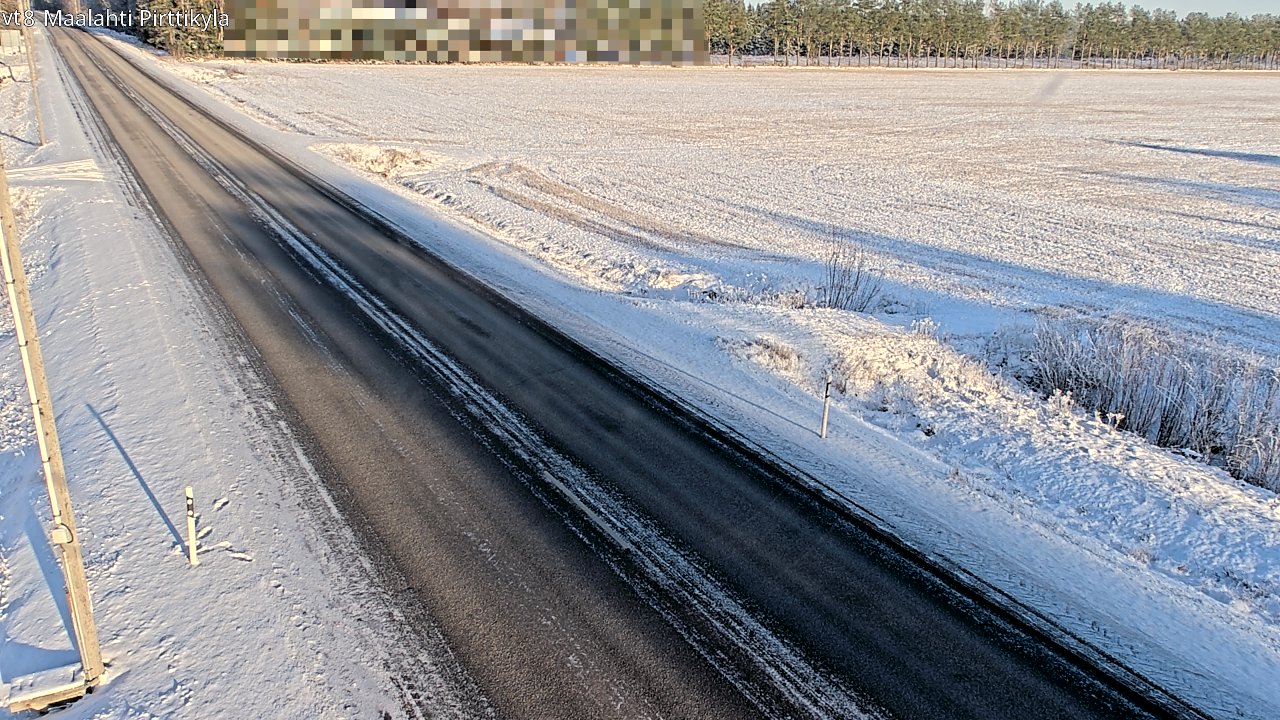 Weather Camera Image Väg 8 Malax, Pörtom, Maalahti, Pohjanmaa