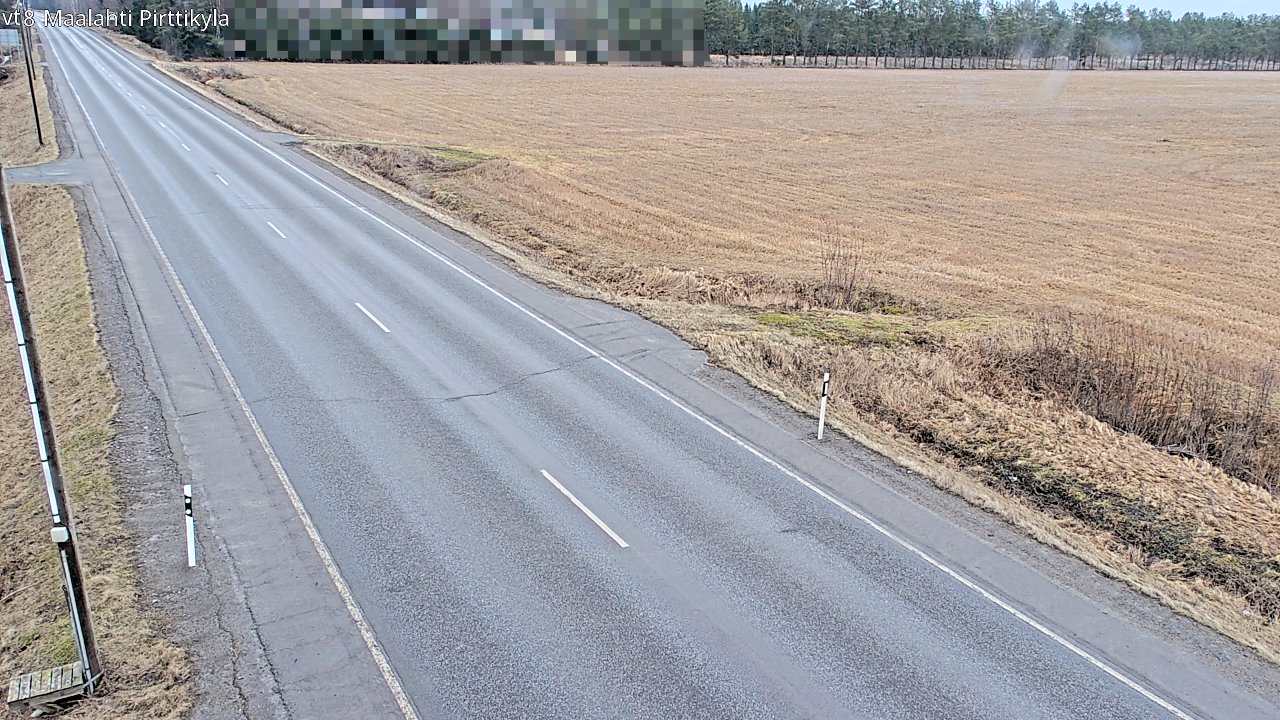 Weather Camera Image Road 8 Maalahti, Pirttikylä, Maalahti, Pohjanmaa