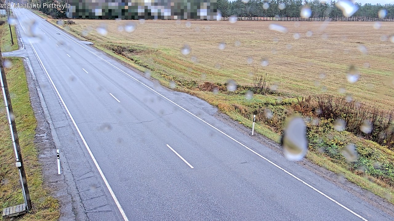 Weather Camera Image Road 8 Maalahti, Pirttikylä, Maalahti, Pohjanmaa