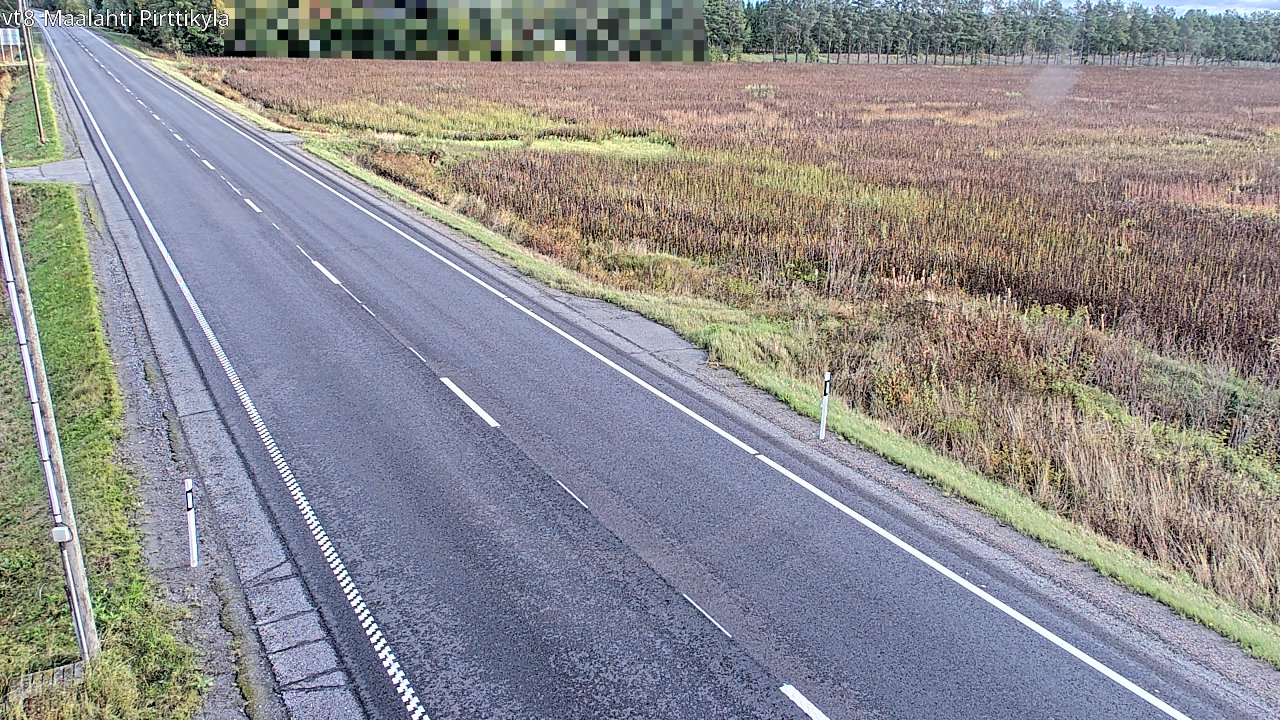 Weather Camera Image Road 8 Maalahti, Pirttikylä, Maalahti, Pohjanmaa