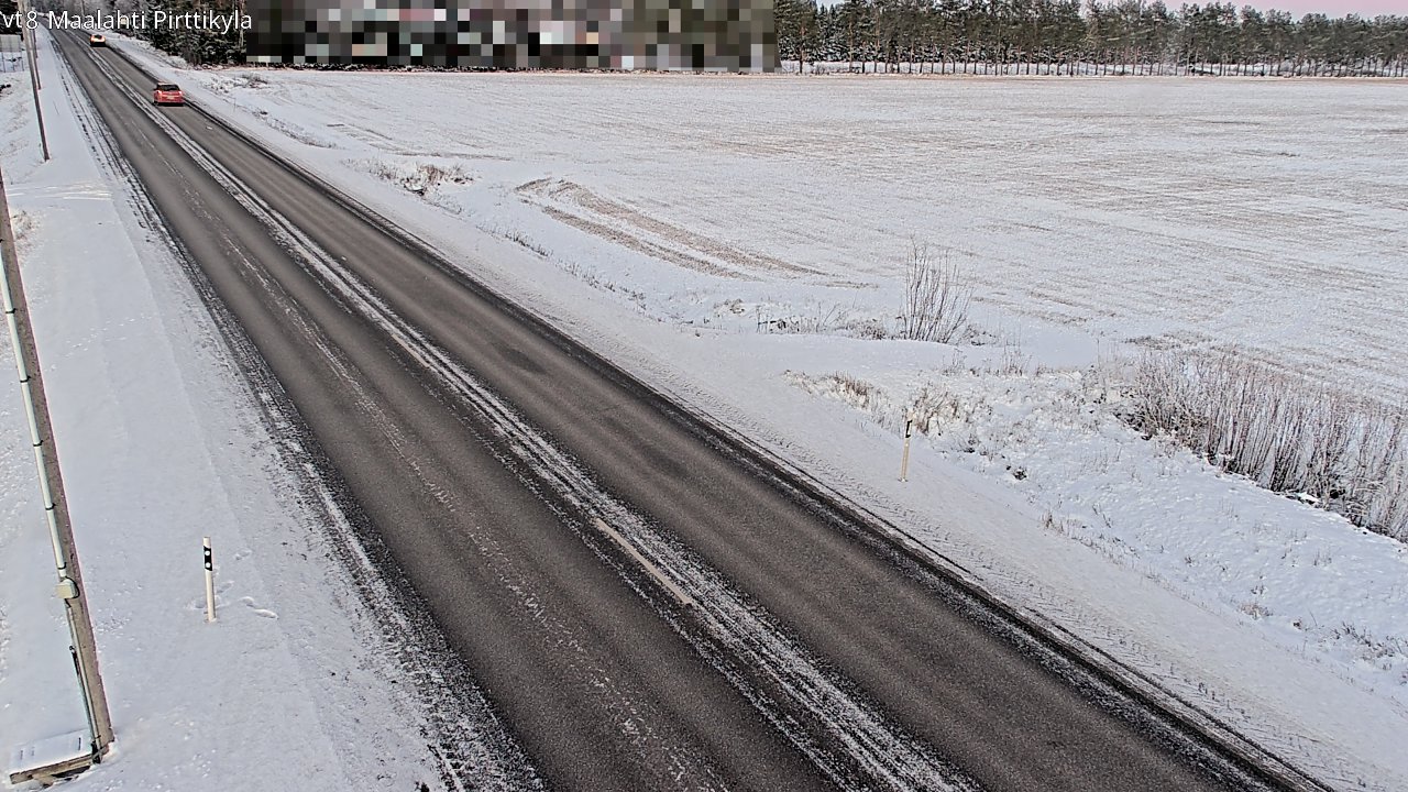 Weather Camera Image Väg 8 Malax, Pörtom, Maalahti, Pohjanmaa