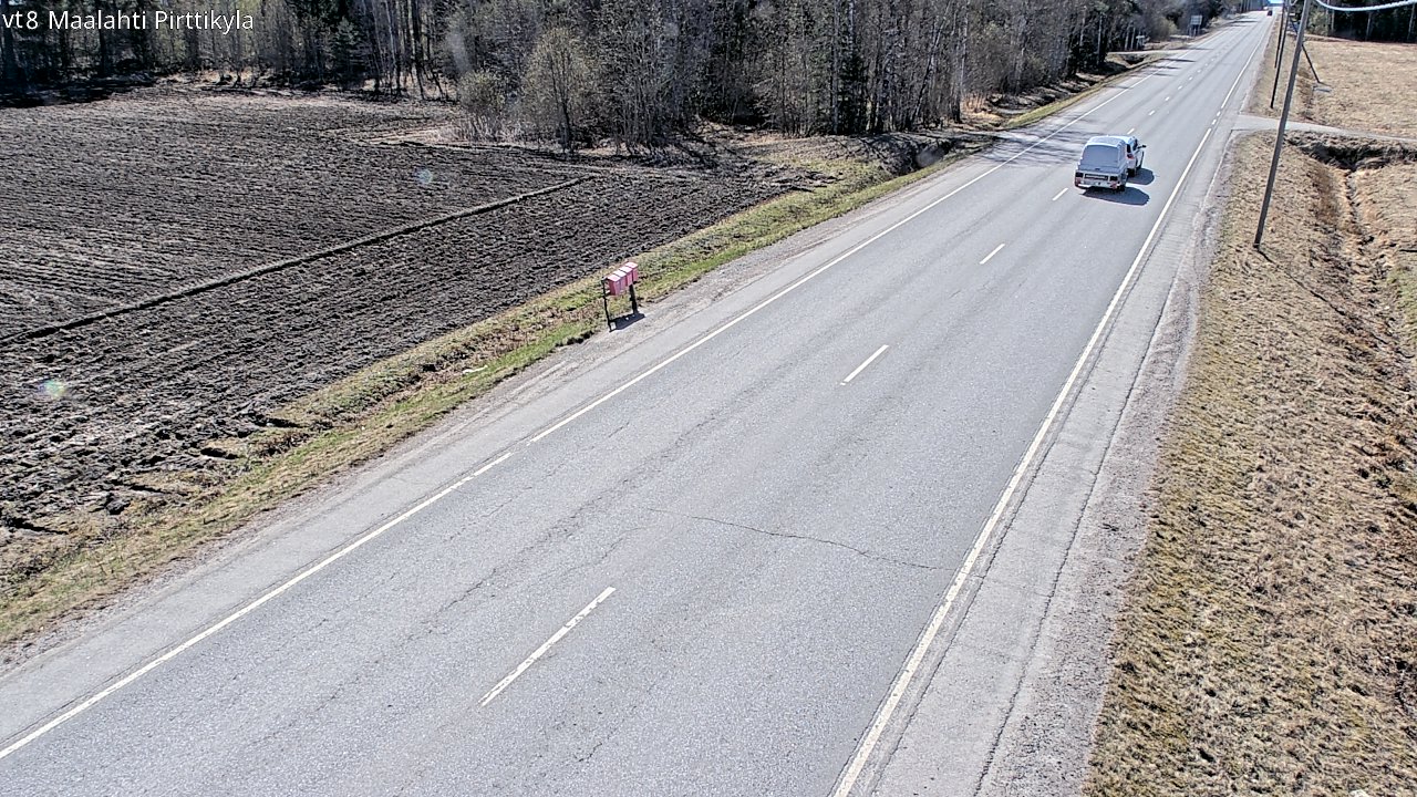 Kelikamerat Kuva Tie 8 Maalahti, Pirttikylä, Maalahti, Pohjanmaa