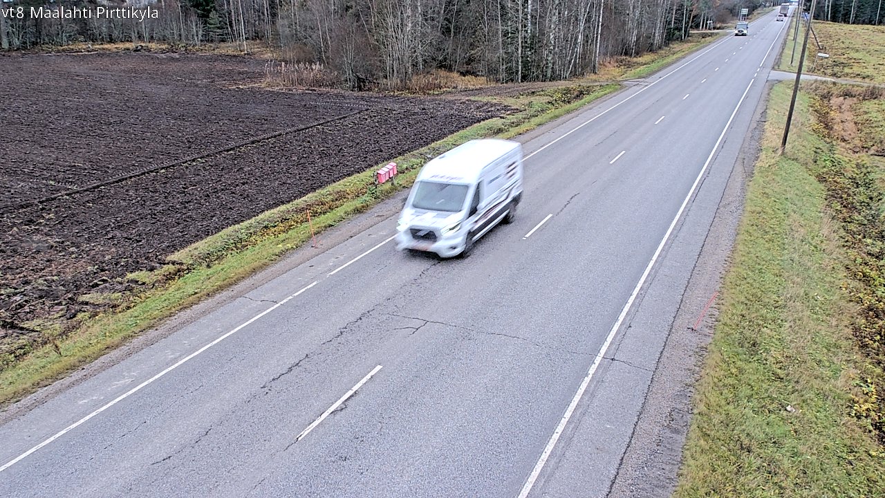 Kelikamerat Kuva Tie 8 Maalahti, Pirttikylä, Maalahti, Pohjanmaa