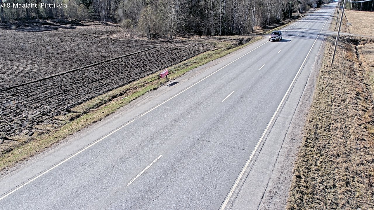 Kelikamerat Kuva Tie 8 Maalahti, Pirttikylä, Maalahti, Pohjanmaa