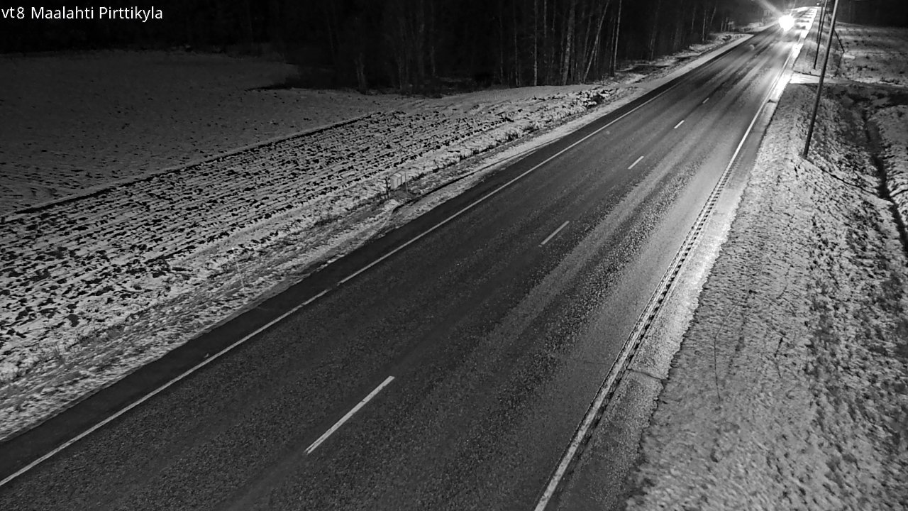 Weather Camera Image Väg 8 Malax, Pörtom, Maalahti, Pohjanmaa