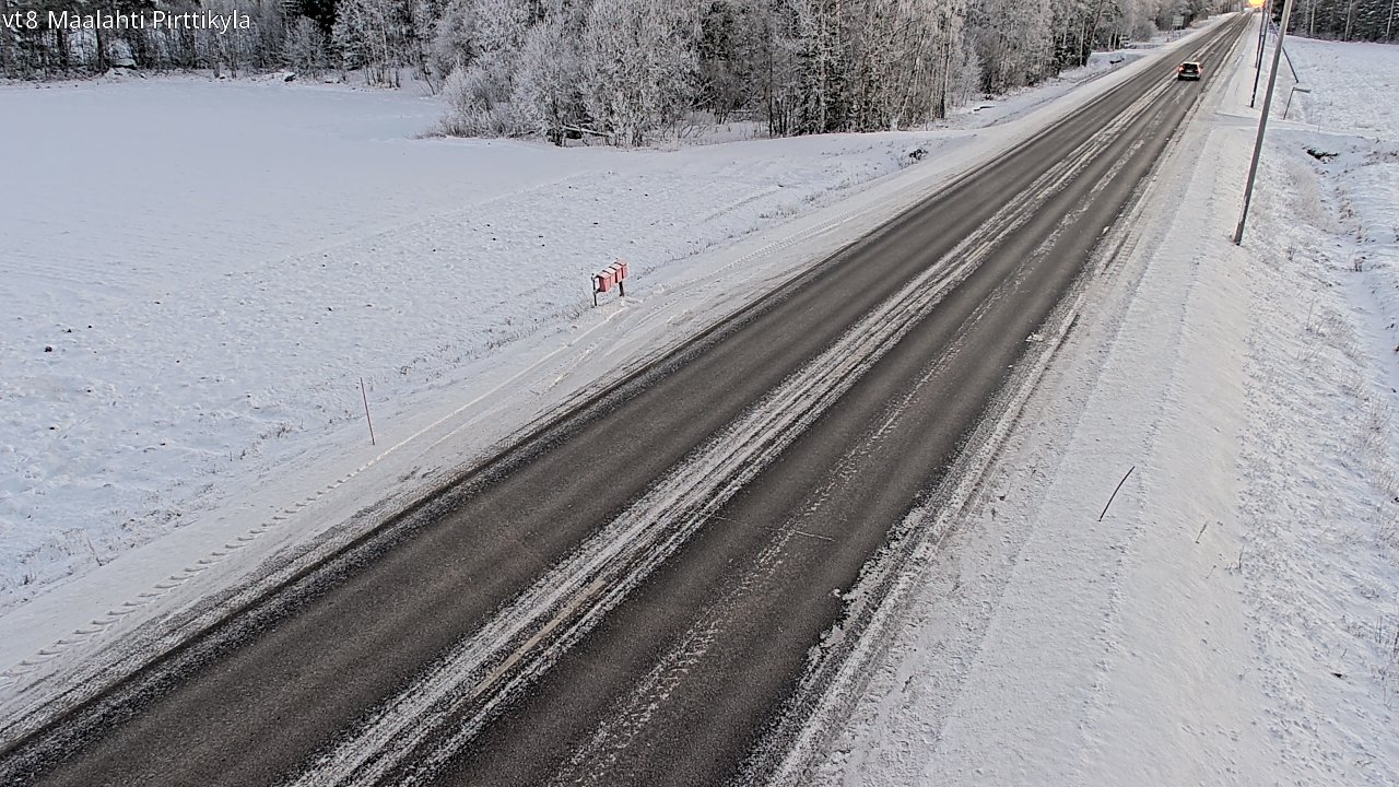 Weather Camera Image Road 8 Maalahti, Pirttikylä, Maalahti, Pohjanmaa