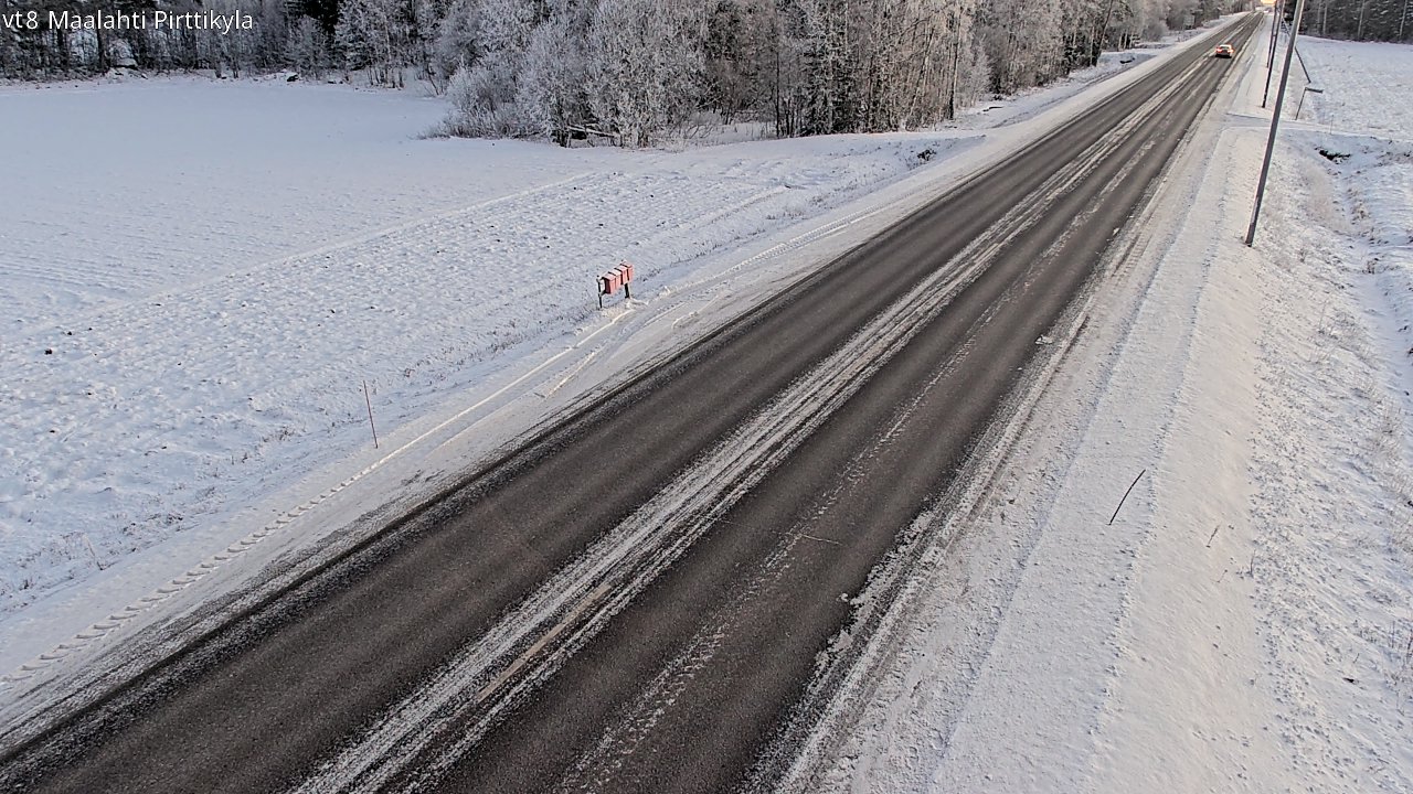 Weather Camera Image Road 8 Maalahti, Pirttikylä, Maalahti, Pohjanmaa
