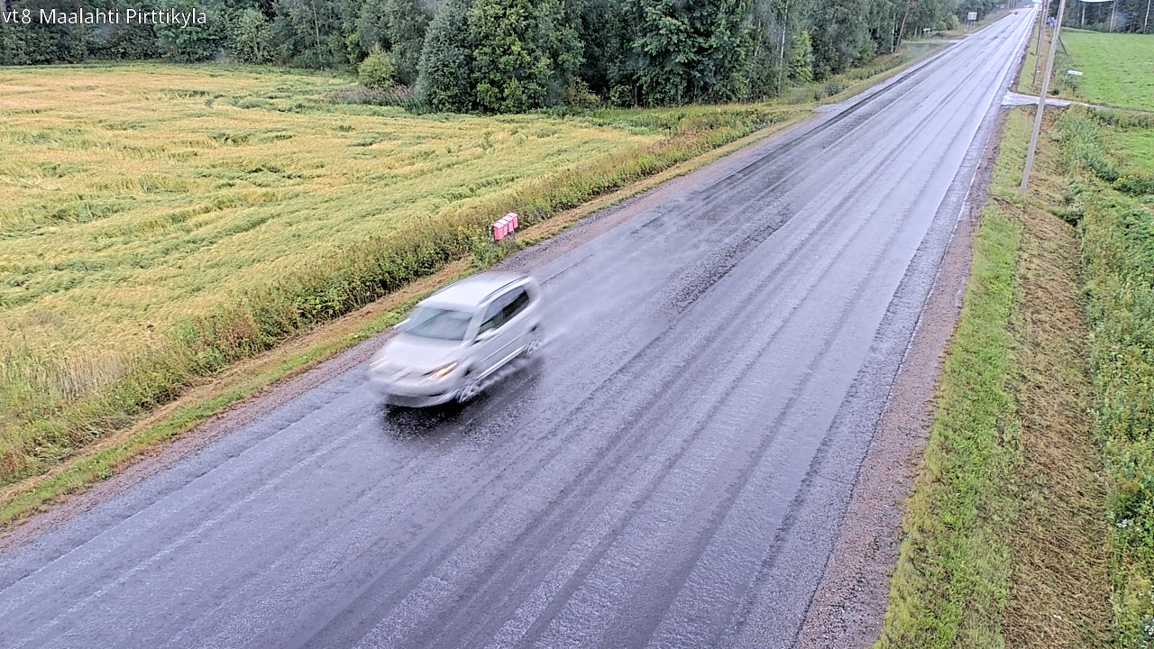 Weather Camera Image Väg 8 Malax, Pörtom, Maalahti, Pohjanmaa