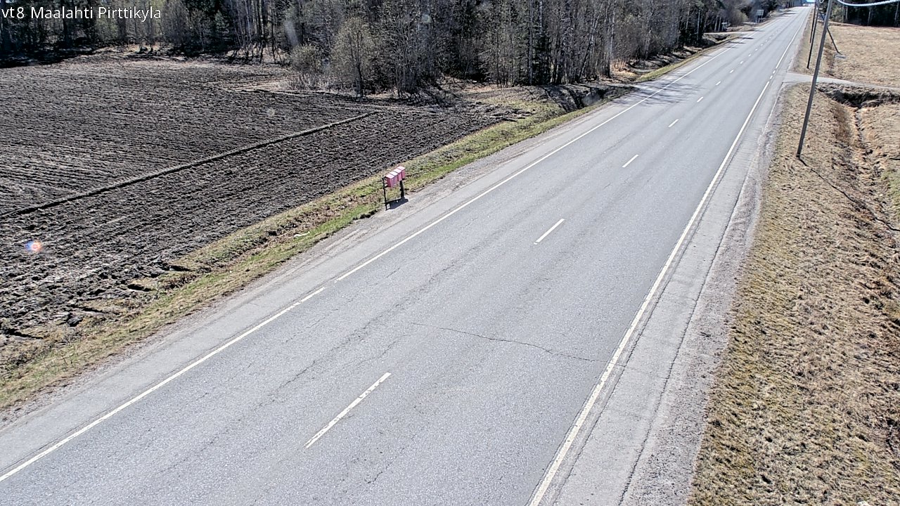 Kelikamerat Kuva Tie 8 Maalahti, Pirttikylä, Maalahti, Pohjanmaa