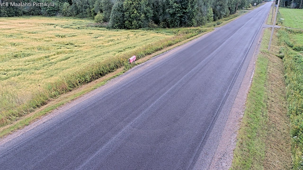 Weather Camera Image Väg 8 Malax, Pörtom, Maalahti, Pohjanmaa