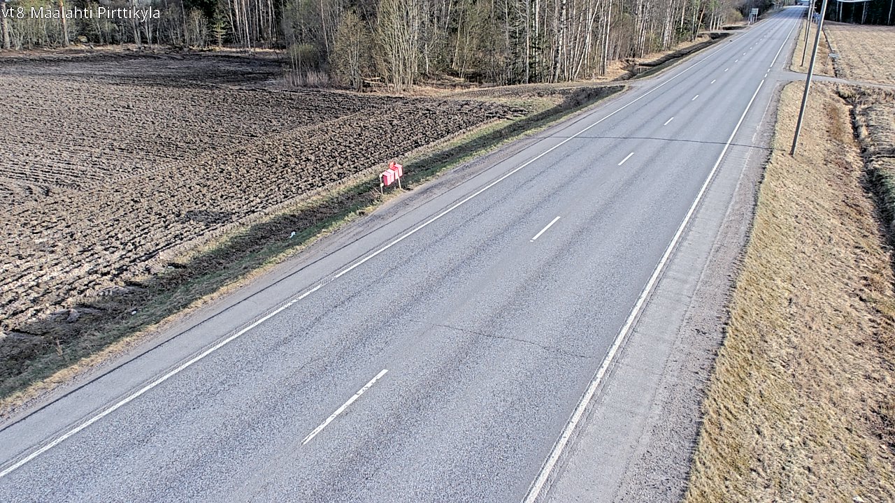 Kelikamerat Kuva Tie 8 Maalahti, Pirttikylä, Maalahti, Pohjanmaa