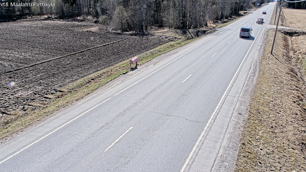 Kelikamerat Kuva Tie 8 Maalahti, Pirttikylä, Maalahti, Pohjanmaa