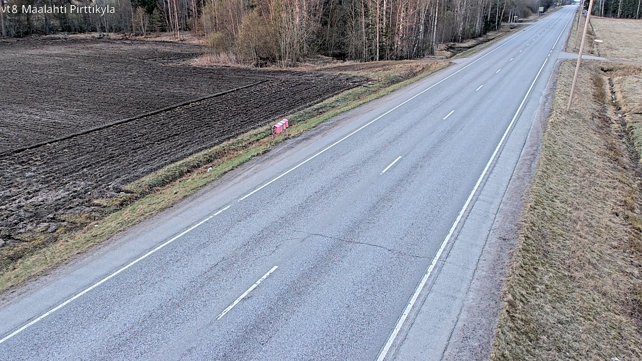 Weather Camera Image Road 8 Maalahti, Pirttikylä, Maalahti, Pohjanmaa