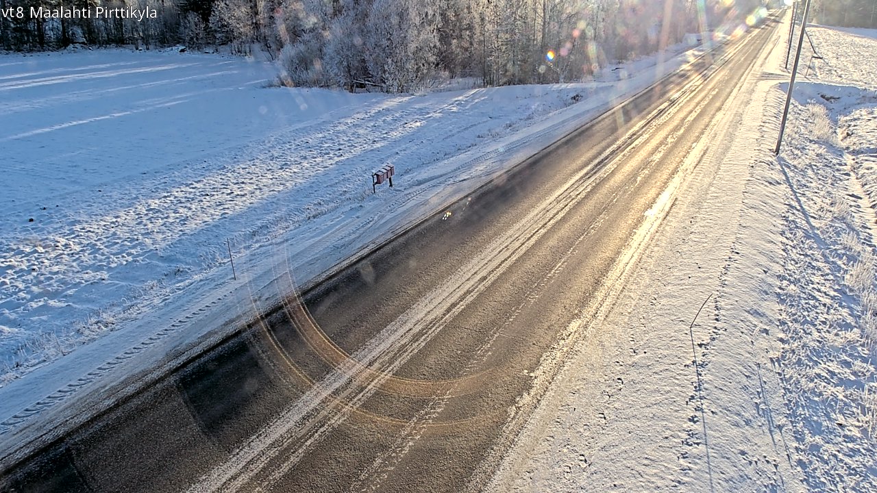 Kelikamerat Kuva Tie 8 Maalahti, Pirttikylä, Maalahti, Pohjanmaa