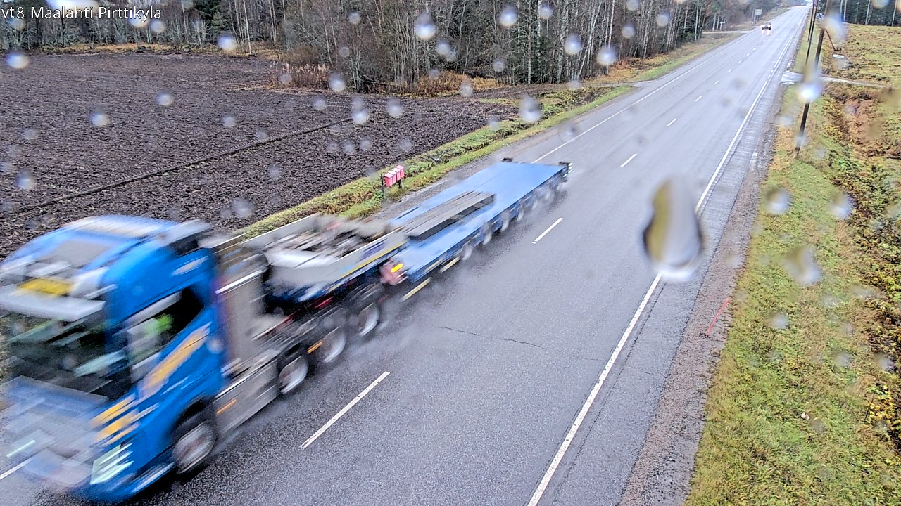 Weather Camera Image Road 8 Maalahti, Pirttikylä, Maalahti, Pohjanmaa