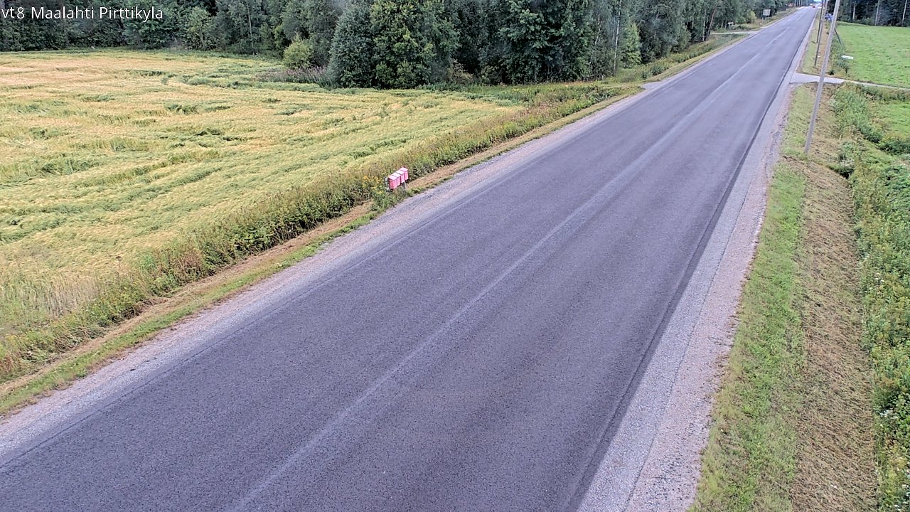 Weather Camera Image Väg 8 Malax, Pörtom, Maalahti, Pohjanmaa