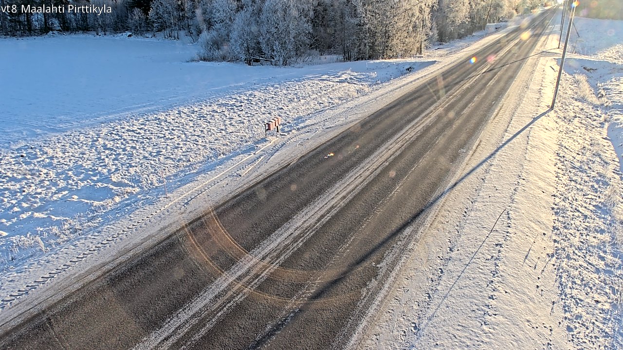 Weather Camera Image Road 8 Maalahti, Pirttikylä, Maalahti, Pohjanmaa