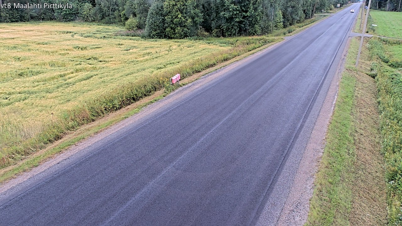 Weather Camera Image Väg 8 Malax, Pörtom, Maalahti, Pohjanmaa