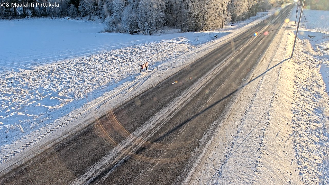 Weather Camera Image Road 8 Maalahti, Pirttikylä, Maalahti, Pohjanmaa