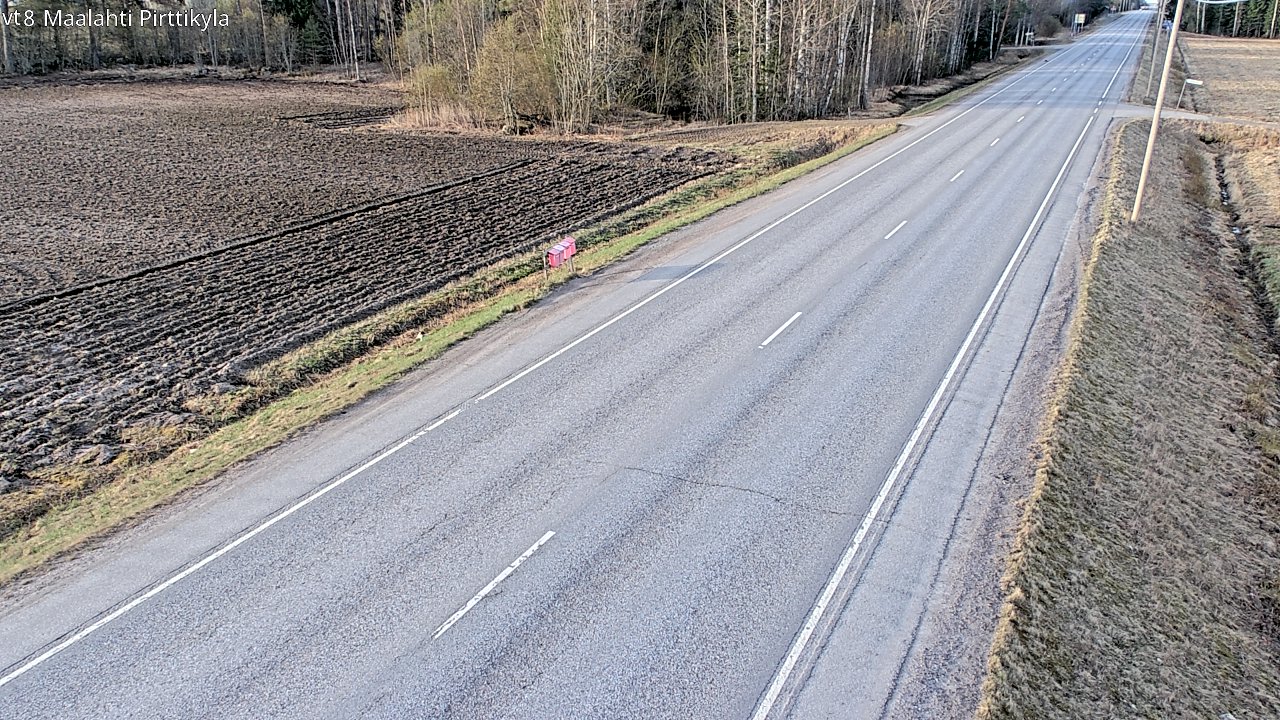 Weather Camera Image Road 8 Maalahti, Pirttikylä, Maalahti, Pohjanmaa