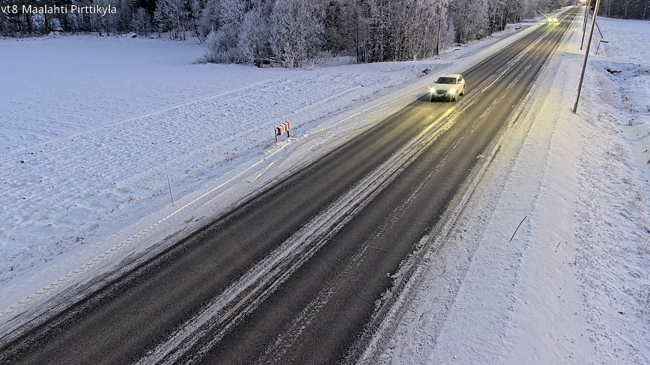 Weather Camera Image Road 8 Maalahti, Pirttikylä, Maalahti, Pohjanmaa